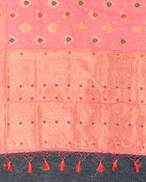 SC3213 - LINEN COTTON WITH MEENA BUTTA